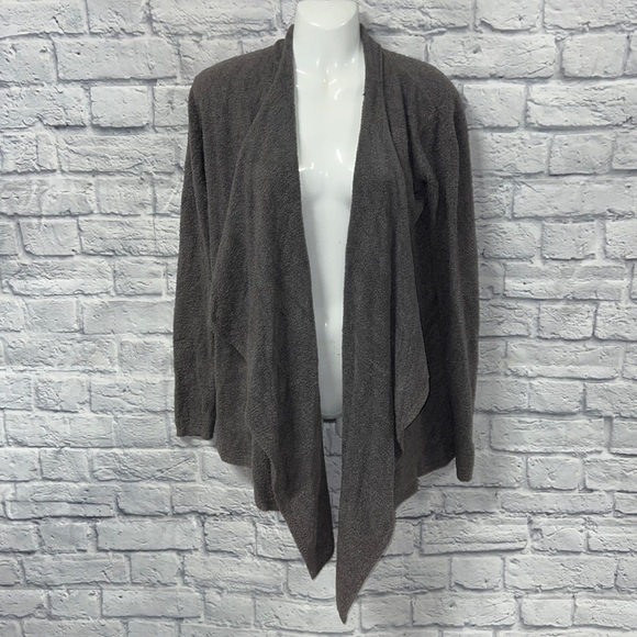 Barefoot Dreams Sweaters - Barefoot Dreams CozyChic Lite Waterfall Island Wrap Calypso Cardigan Tau